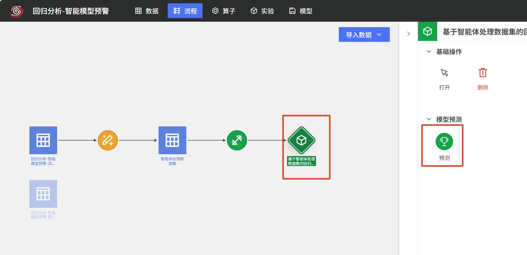 反渗透智能预警：模型预测
